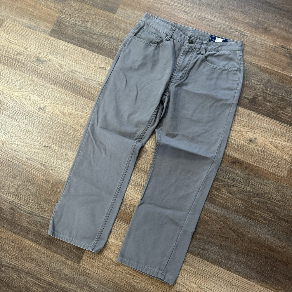 Vineyard Vines Gray 5 Pocket "Canvas" Style Pants Sz 30x25 Preppy